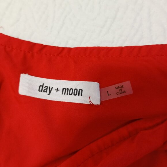 Day + Moon Red Womens Skort Large Cotton/Polyester Blend - Picture 2 of 9